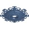 Ekena Millwork Orleans Ceiling Medallion (Fits Canopies up to 8 1/4"), 38 3/8"OD x 6 5/8"ID x 2 7/8"P, Americana CM38OLAMF - alternate 3